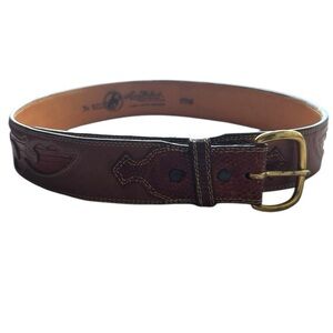 Larry Mahan Vintage Brown Belt